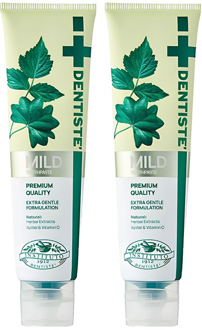 덴티스테 마일드 치약, 160g, 2개