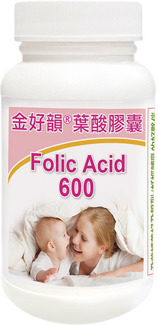 Healthwomen 赫而司 金好韻葉酸膠囊 鈣備孕/孕前補養配方, 1罐, 90顆