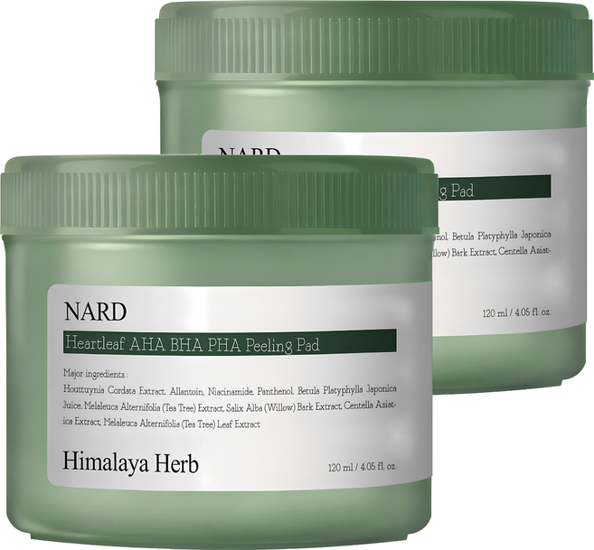 나드 부케가르니 어성초 아하 바하 파하 필링패드 120ml, 70매입, 2개