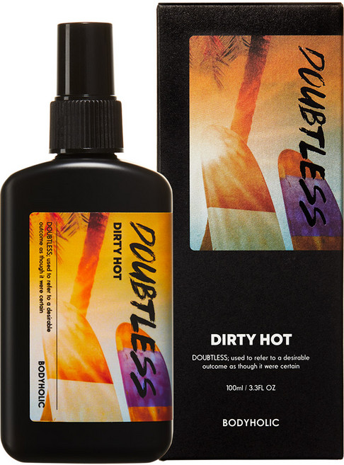바디홀릭 다우트리스 라인 바디미스트 더티 핫, 100ml, 1개