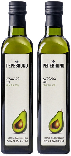 페페브루노 아보카도 오일, 500ml, 2개