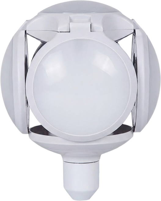 可開合球形LED燈泡 E27 20W 184g, 白光(6500K), 1個