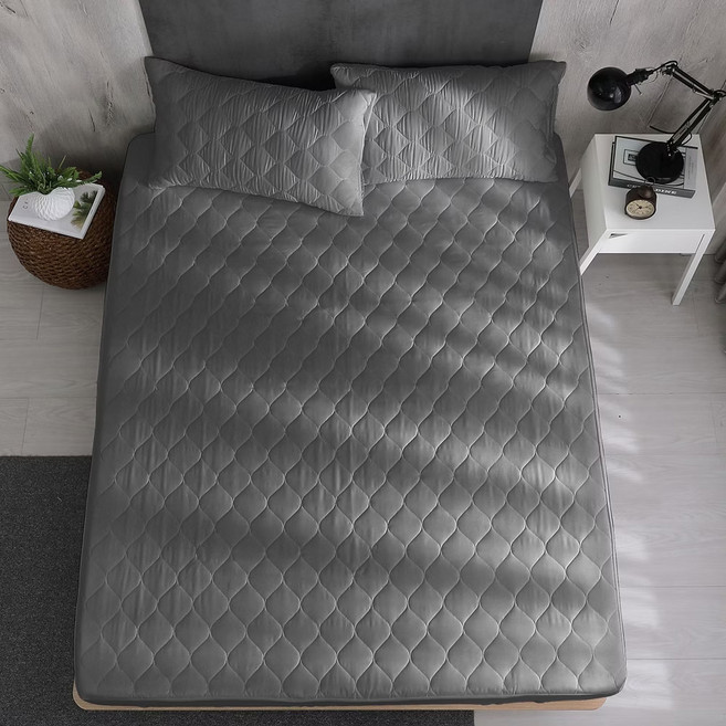 Ishur 伊舒爾 防潑水鋪棉保潔墊 附枕套2個