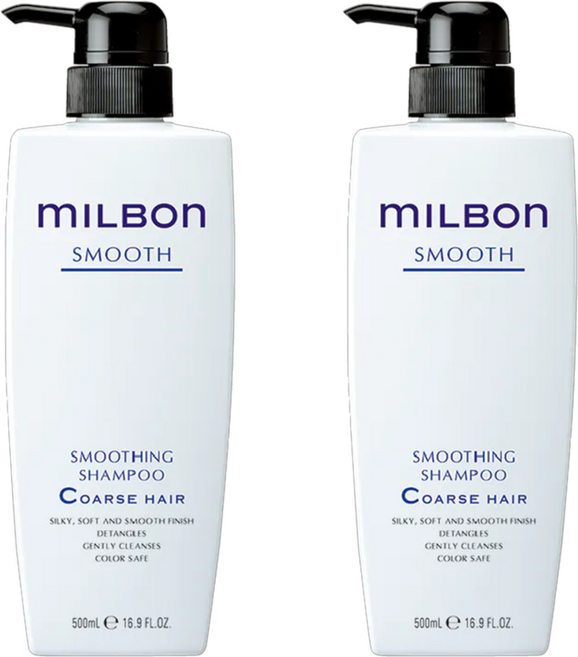 mILBOn 絲柔護髮素 C 粗硬髮, 500g, 2瓶