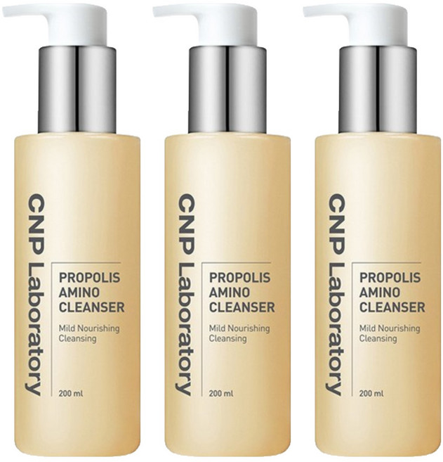 CNP차앤박 프로폴리스 아미노 클렌저, 200ml, 3개