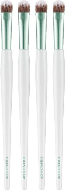 더페이스샵 아이섀도우 미디움 브러쉬, 혼합색상, 4개