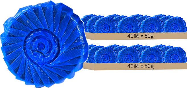 馬桶清潔錠|馬桶清潔劑 潔廁劑 除臭劑 潔廁靈 潔廁球 潔廁寶, 50g, 80個