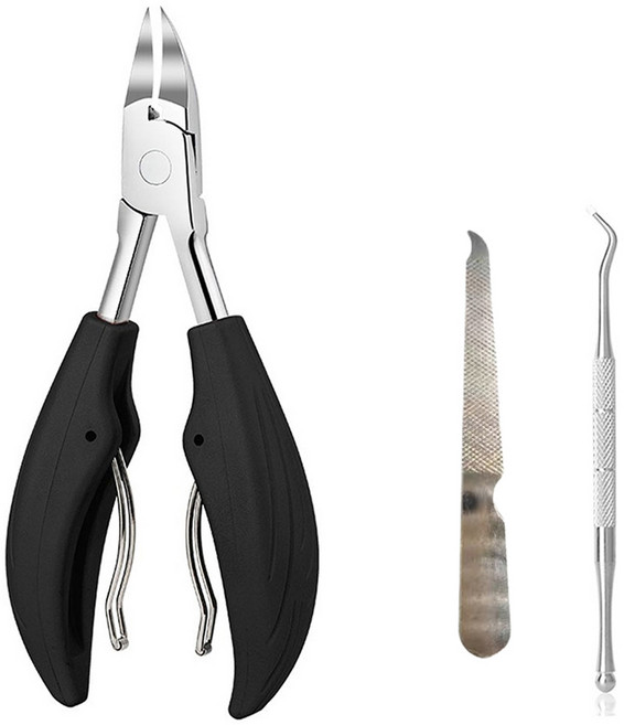 앞날창창 발톱깎이, 1세트, 블랙