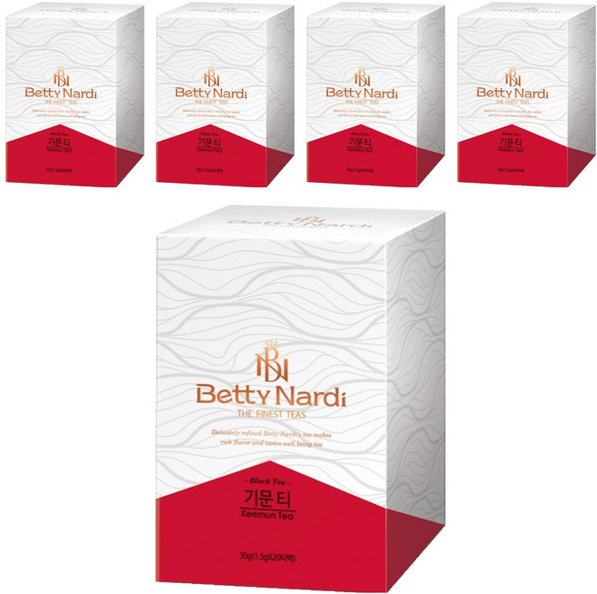 베티나르디 기문홍차, 1.5g, 20개입, 5개