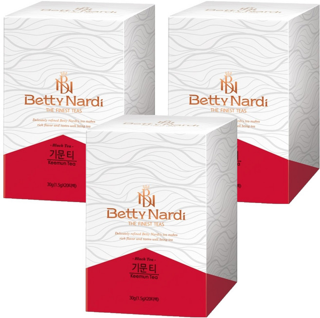 베티나르디 기문홍차, 1.5g, 20개입, 3개