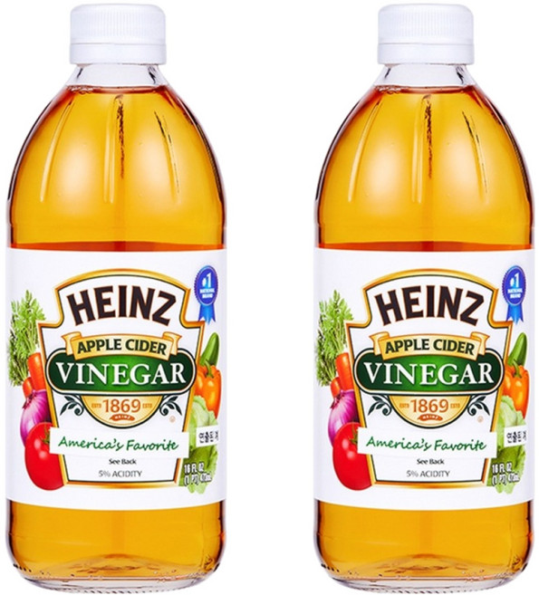 하인즈 애플사이다 식초, 473ml, 2개