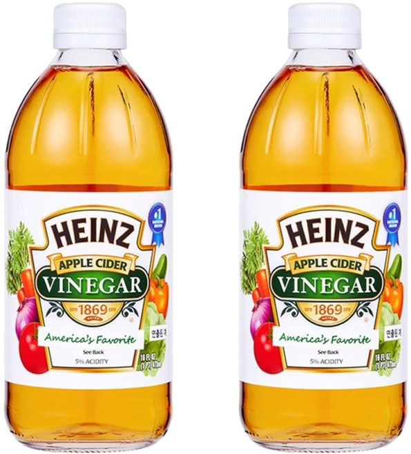 하인즈 애플사이다 식초, 473ml, 2개 - 쿠팡