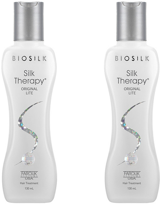 실크테라피 오리지널 라이트 헤어에센스, 2개, 130ml