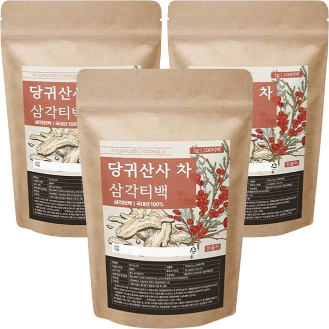 당귀산사 차, 1g, 100개입, 3개