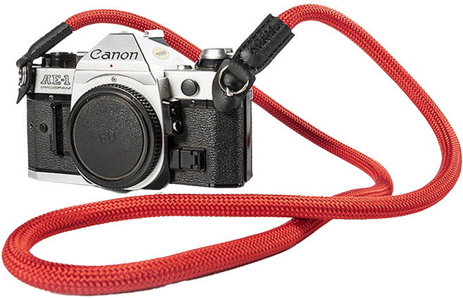 코엠 카메라 로프 넥스트랩 120cm, 레드, 1개