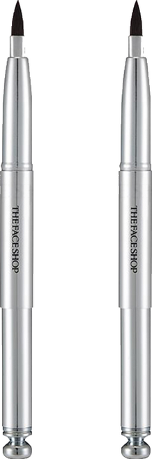 더페이스샵 원터치 립 브러쉬, 혼합색상, 2개