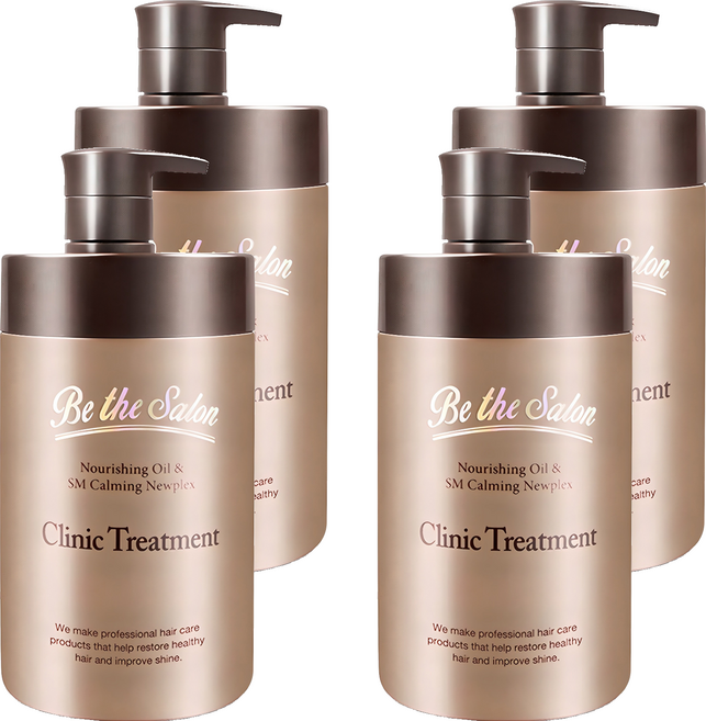 비더살롱 크리닉 트리트먼트, 1L, 4개