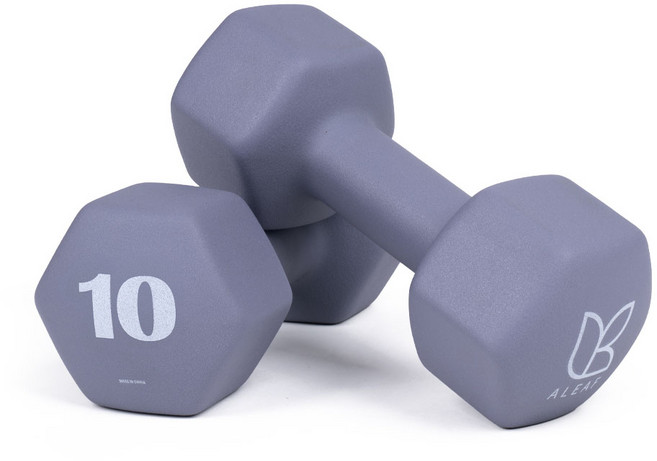 아리프 네오프렌 선인장 아령, 10kg, 2개