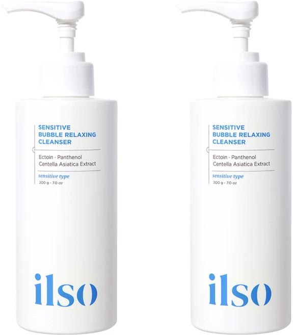 일소 센서티브 버블 릴렉싱 클렌저, 2개, 200g - 쿠팡