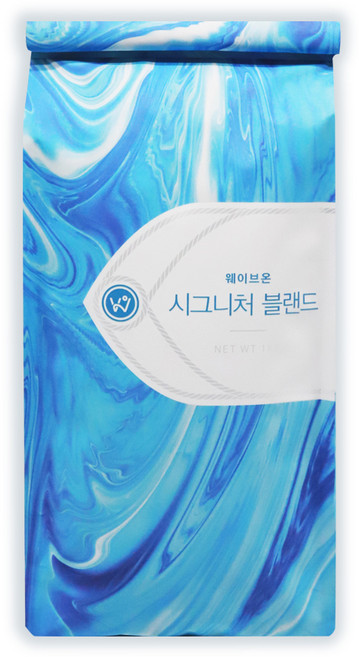 웨이브온커피 시그니처 블랜드 원두 커피, 핸드드립(중간), 1kg, 1개