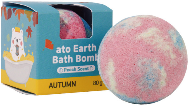 마이얼스데이 세라마이드 아토 얼스 배스밤 거품 입욕제 가을, 80g, 1개