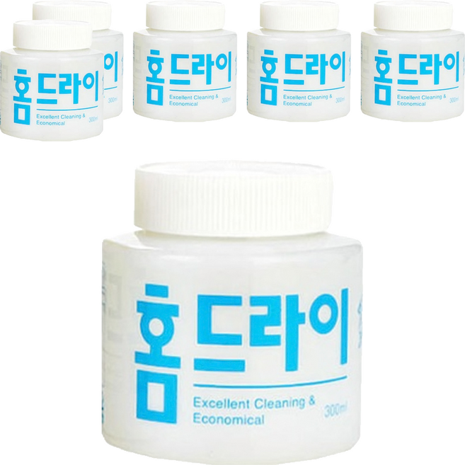 웰존코리아 홈드라이 세제 본품, 300ml, 6개