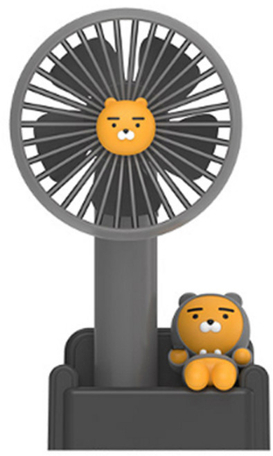 카카오프렌즈 릴렉싱 핸디 선풍기, SZNS18650-2600, RYAN