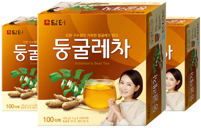 담터 둥굴레차, 1.2g, 100개입, 3개