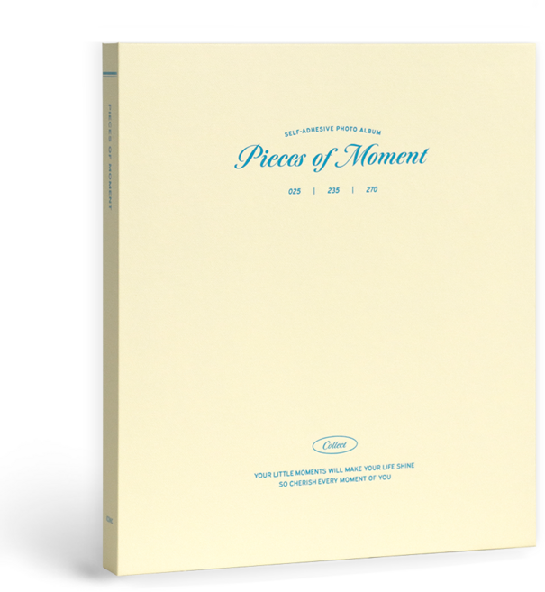 아이코닉 콜렉트 여행 초음파 접착식 앨범, 02 Cream yellow, 25매