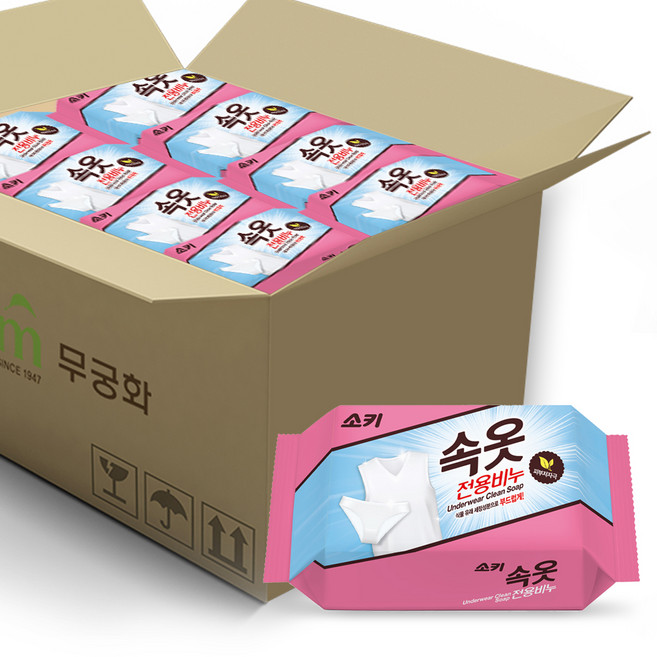 소키 속옷전용 비누, 150g, 32개