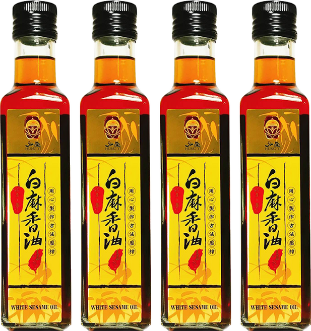 弘益 嚴選頂級白麻香油, 270ml, 4瓶