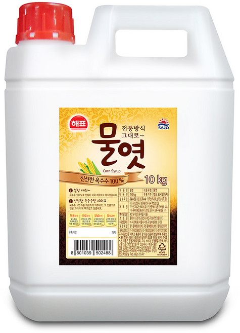 해표 물엿, 10kg, 1개