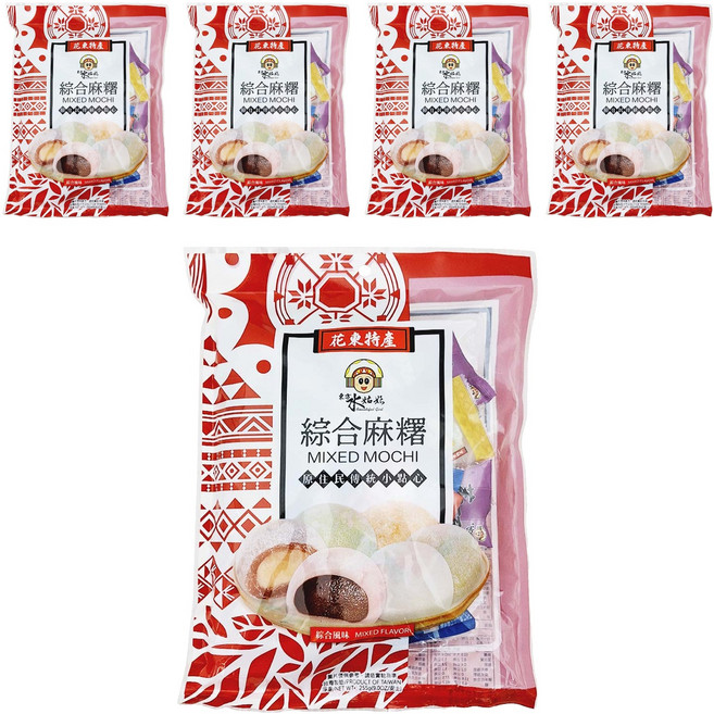 東方水姑娘 綜合麻糬, 255g, 5袋