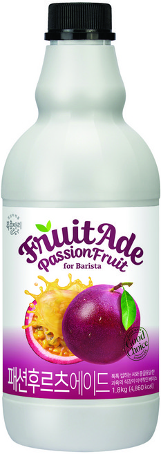 복음자리 패션후르츠 베이스, 1.8kg, 1개