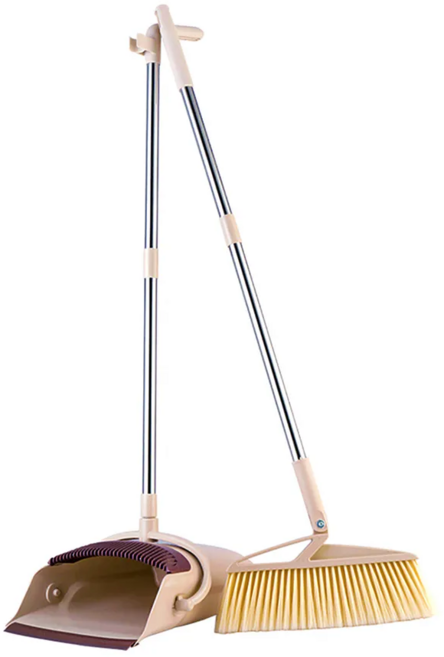 掃把畚箕套裝組 31 x 36.5 x 7cm, 1組, 粉色