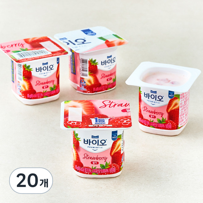 매일바이오 딸기 요거트, 680g, 5개