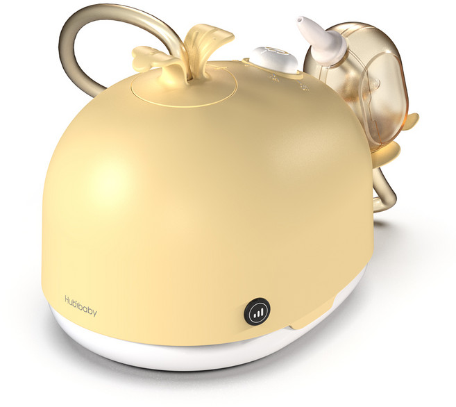 휴비베이비 크린노즈 프로 전동식 의료용 콧물흡입기, 1개, HNA-3000(옐로우)