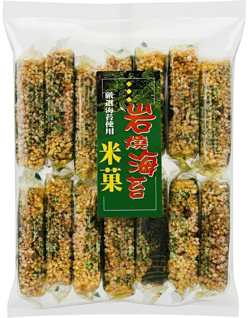 岩燒海苔米果, 210g, 1袋