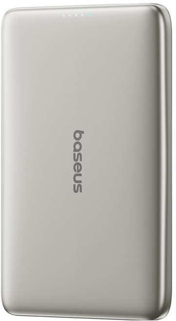 베이스어스 피코고 초슬림 마그네틱 보조배터리 5000mAh 20W, 티타늄, AM41