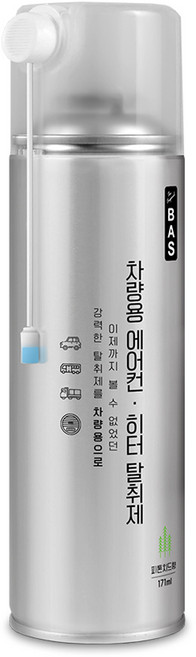 BAS 차량용 에어컨히터 탈취제, 171ml, 1개