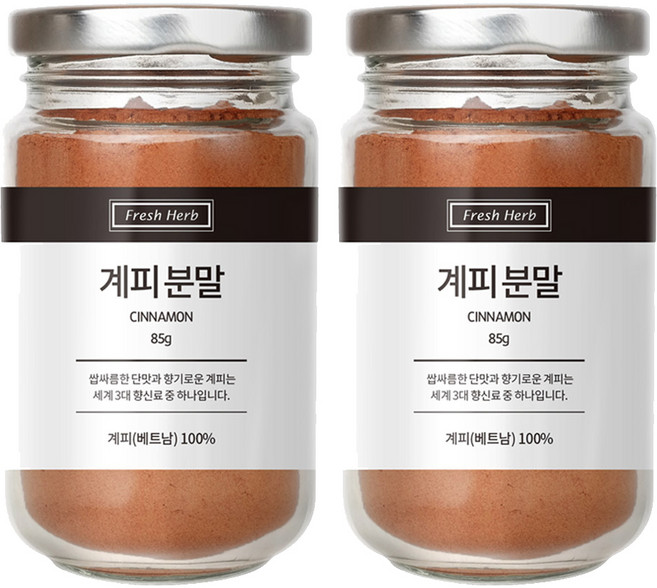 신선약초 계피 분말, 85g, 2개