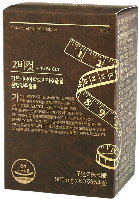 투비컷 가르시니아캄보지아추출물 54g, 60정, 1개