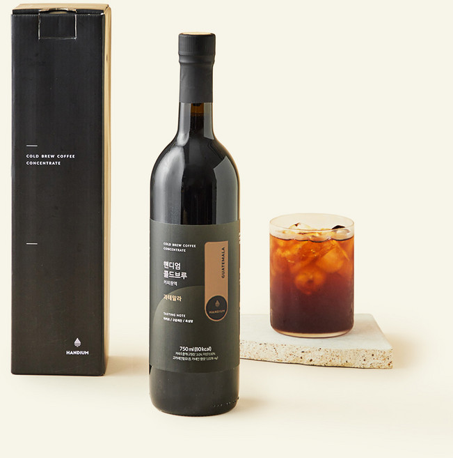 핸디엄 콜드브루 원액 과테말라, 750ml, 1개
