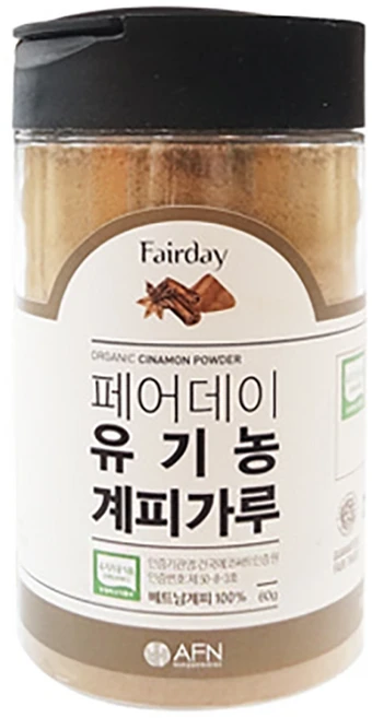 페어데이 유기농 계피가루, 60g, 1개 - 쿠팡