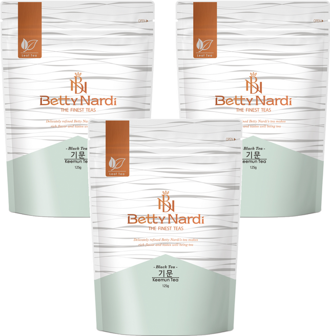 베티나르디_기문 지퍼백, 125g, 3개, 1개입