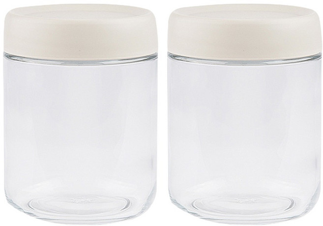 인블룸 다용도 유리 보관용기, 450ml, 2개