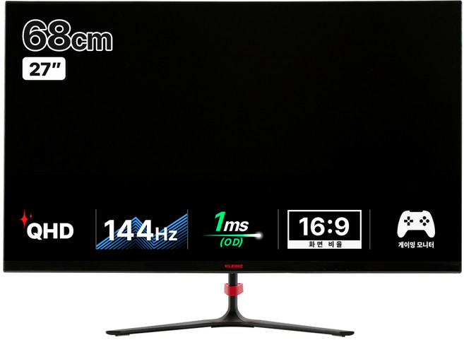 클라인즈 QHD 게이밍 모니터, 68cm, K27MC6(일반)