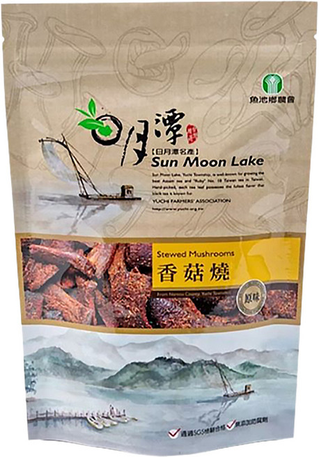 魚池鄉農會 香菇燒 原味, 150g, 1包