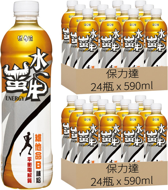 保力達 水蠻牛, 590ml, 48瓶