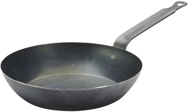 de Buyer 畢耶 原礦里昂系列平底極輕炒鍋 0.46kg, 20cm, 1個